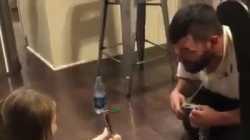 La broma del charco de agua